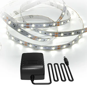 Яркая светодиодная лента яркого теплого белого света с регулируемой яркостью 2835 футов 12 м 6500k 720 светодиодов В