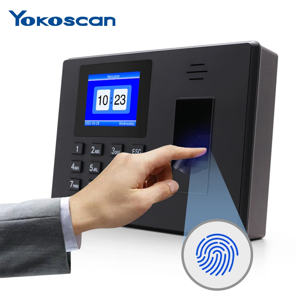F06 Fingerprint Time Attendance Machine Biometric Recorder F06 For Office Facoty