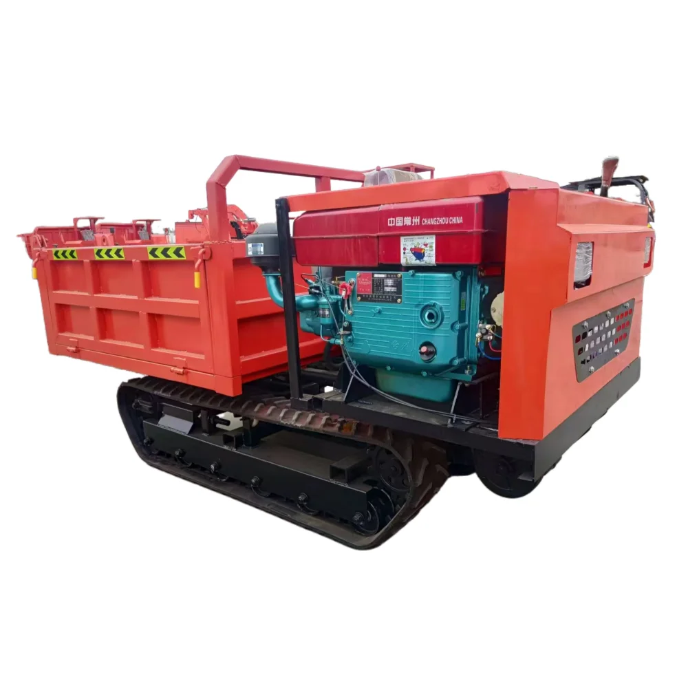 2-ton high-quality tracked transport vehicle suitable for agricultural and construction equipment