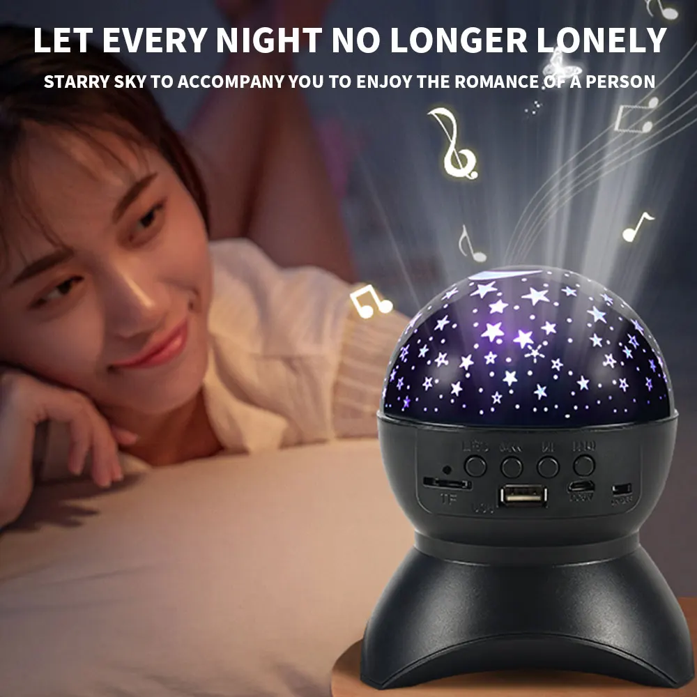 Home Decorative LED Star Projector Night Light for Kids, Star Master Starry Sky Night Light