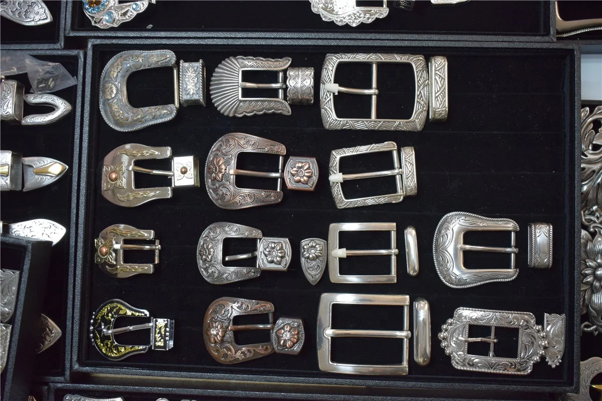Metal buckle belt buckle western buckle
