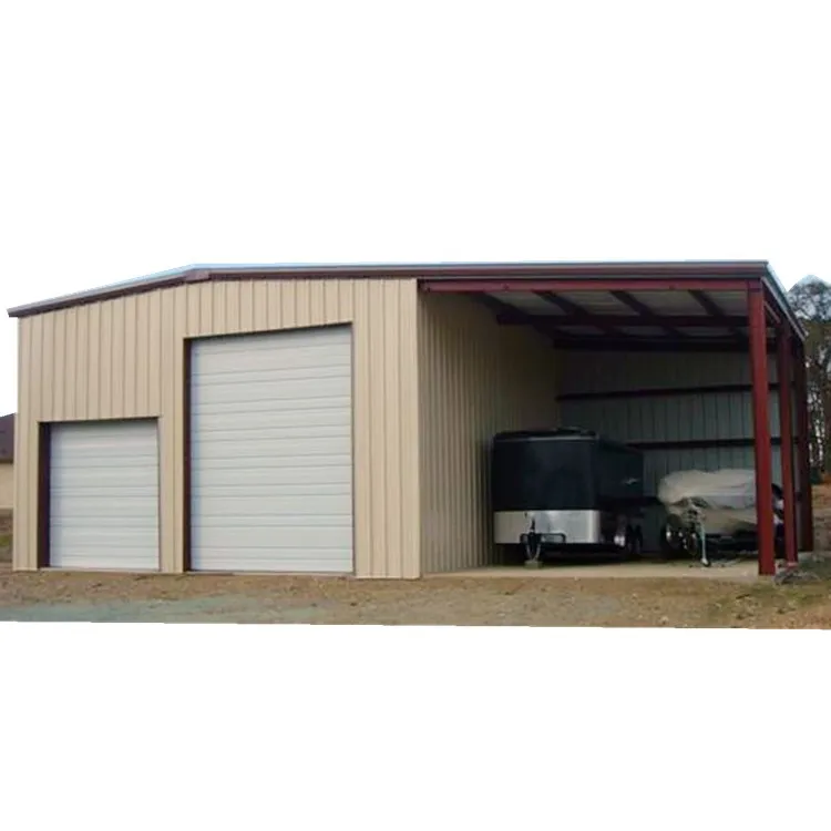 Prefabricated Self Storage Outdoor Utility Warehouse With Garage Shed