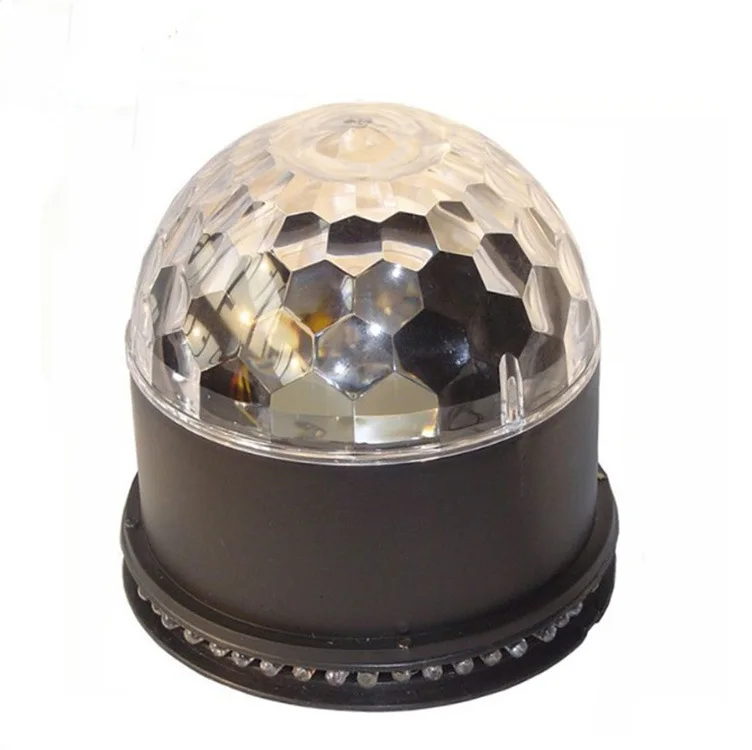 
Hot Sale Party Lights Disco Strobe Light Crystal Magic Ball RGB Stage Light With Remote Control 