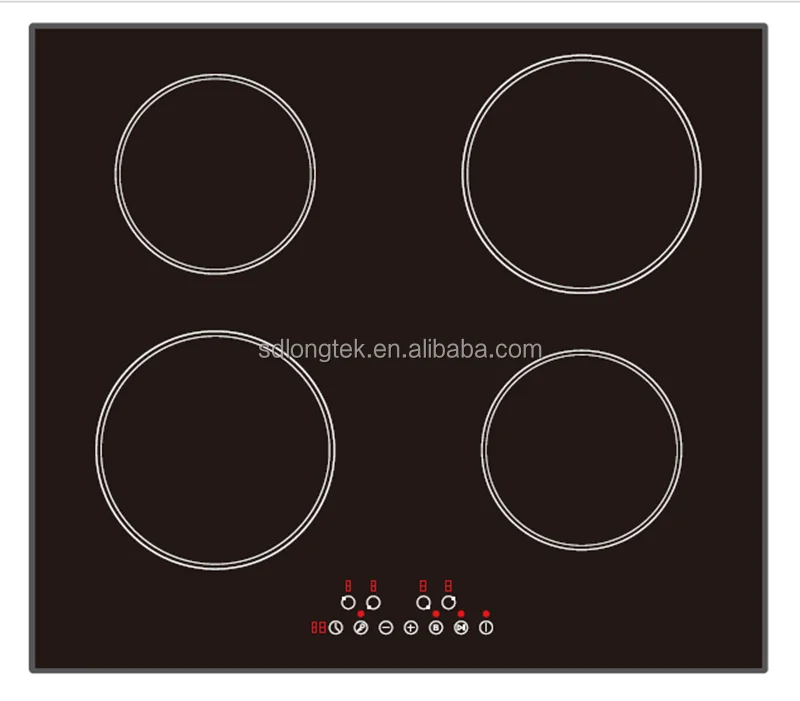 Индукционная варочная панель 4 горелки Встроенная индукционная плита 7000 Вт