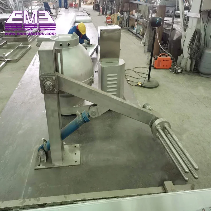 New Type Made In China Factory Production Goat Farm Equipment Sheep Skinning Machine Sheep Slaughter Machinery