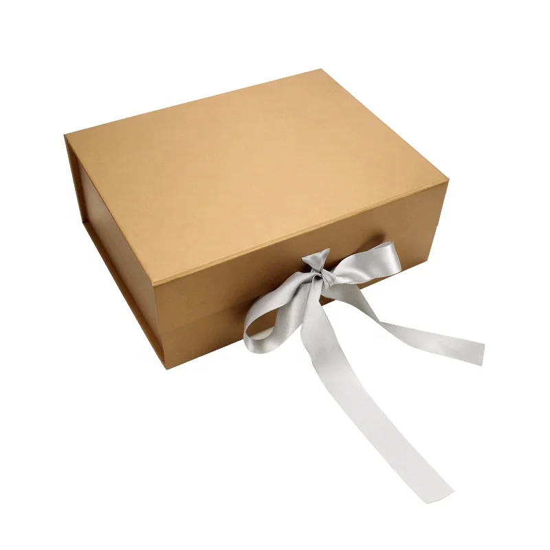 Customized Size Gold  Bronze Gift Box Bow Tie Wholesale For Hoodies Cardigans Packaging