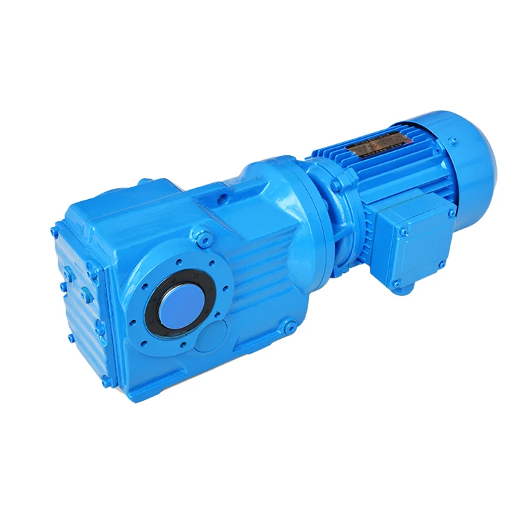 double shaft output bevel gear box motor