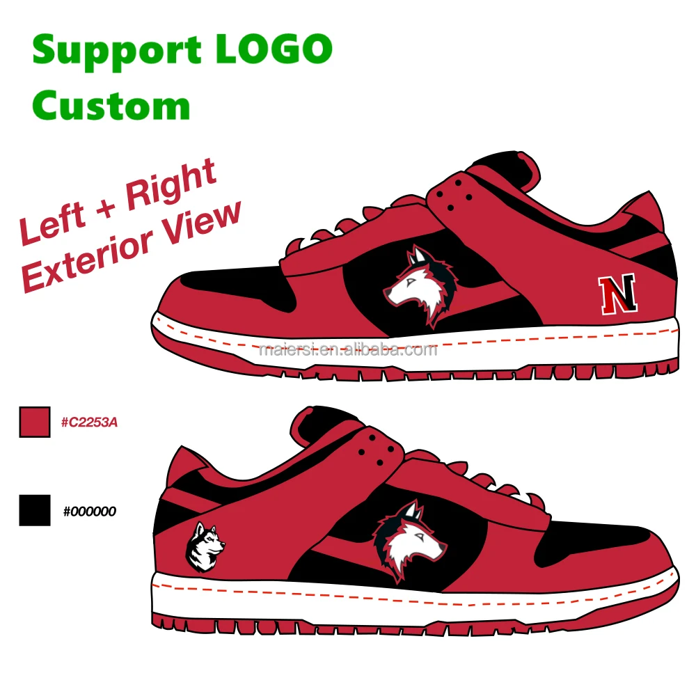 Unisex Designer Shoes Customized Manufacturers Retro  Low Cut Genuine Leather split basketball shoes