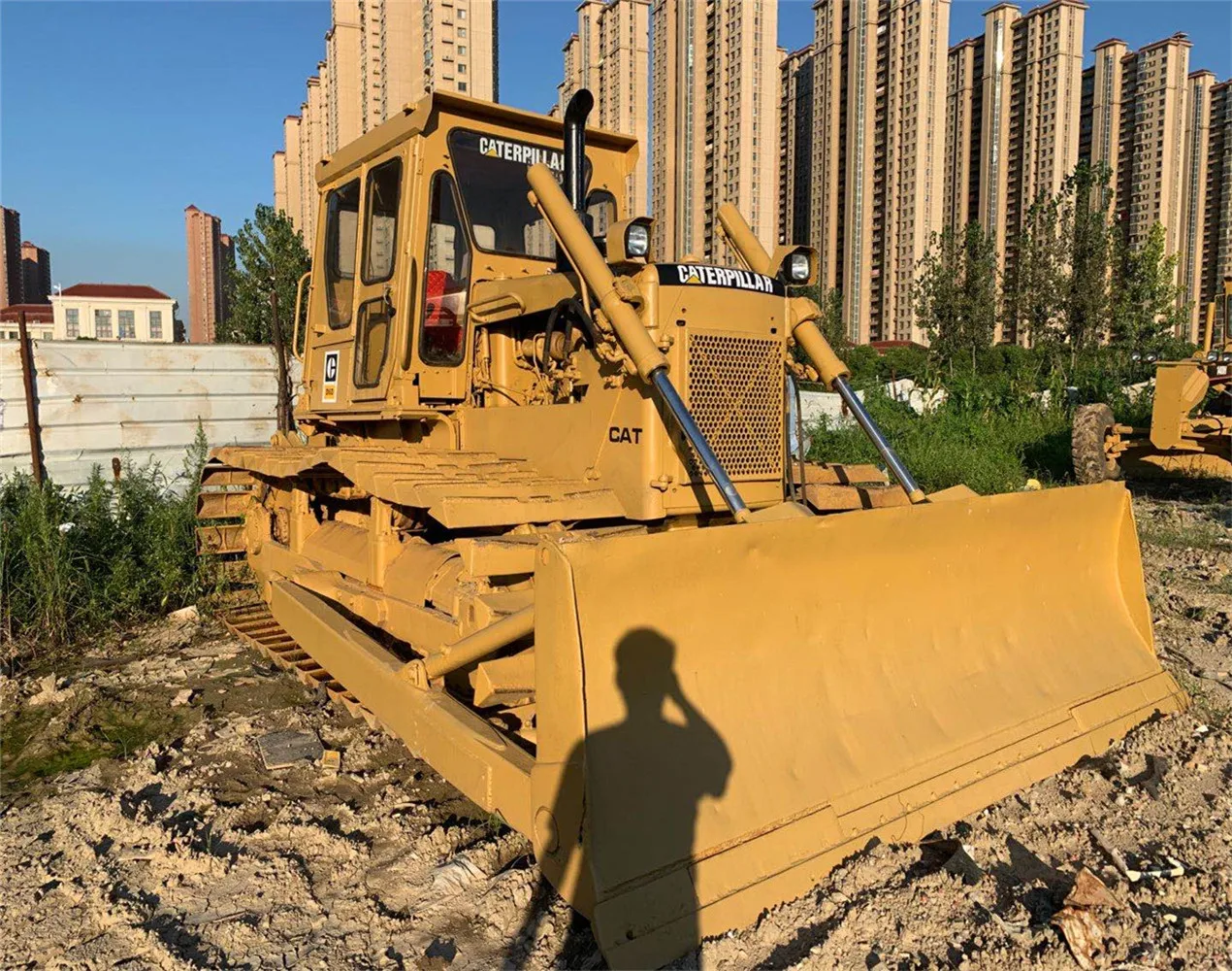 High quality Used Caterpillar bulldozer D6D Low noise cab caterpillar D6D USED bulldozer cat D6