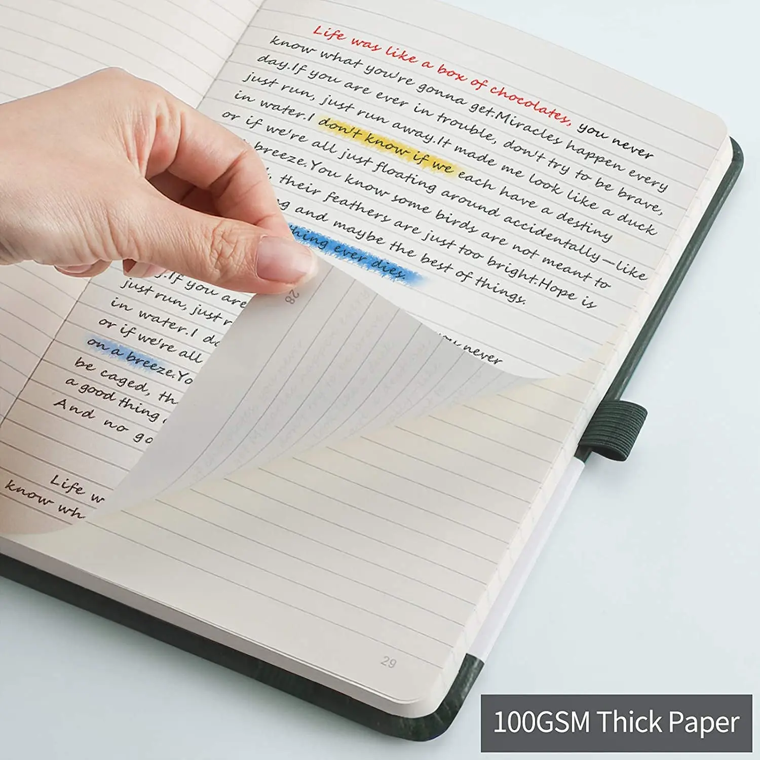 Customized Products Daily Agenda Journal Note Books Custom Pu Leather Cover Pocket Planner With Professional Manufacturer