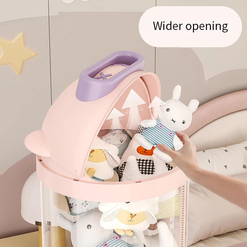 Kids & Teen Storage Toy Dolls Bucket Box for Organizing & Storing Dolls & Toys