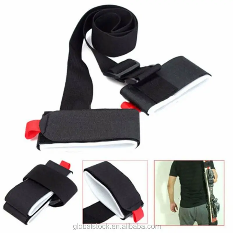 
Adjustable Skiing Pole Grip Shoulder Hand Carrier Lash Skiing Handle Strap Loop Protection Winter Sporty Goods Wholesale 
