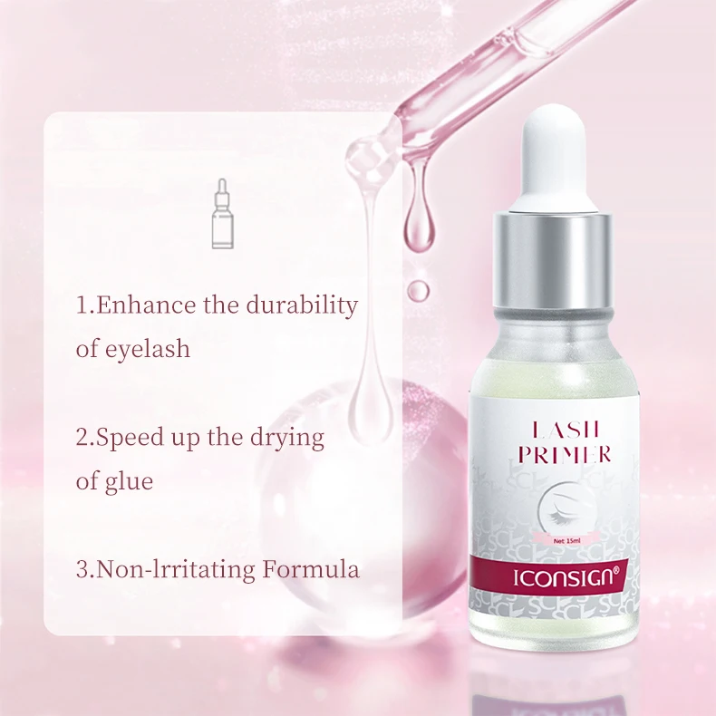 Eyelash extension bonder eyelash primer and bonder super bonder de extension de cilios