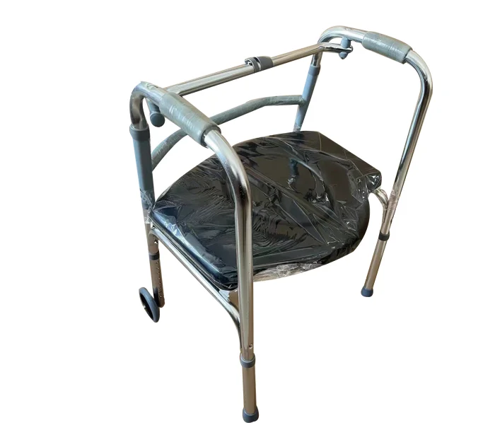 Health Medical Aluminum Lightweight Walker Height Adjustable Folding Adult Orthopedic Walker For Disabled