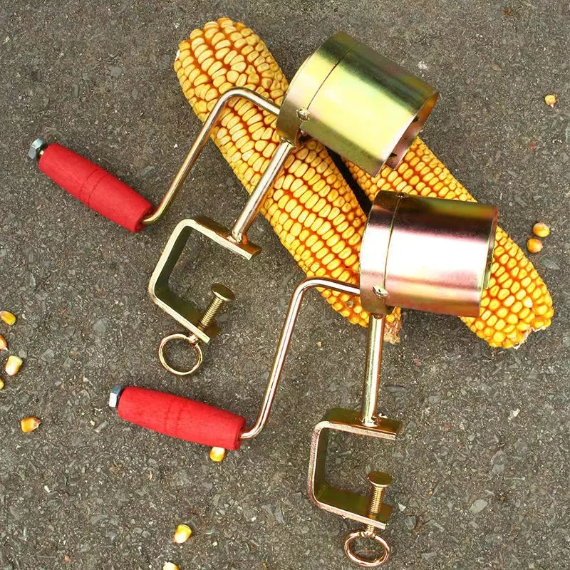 New manual hand corn thresher small household corn baler