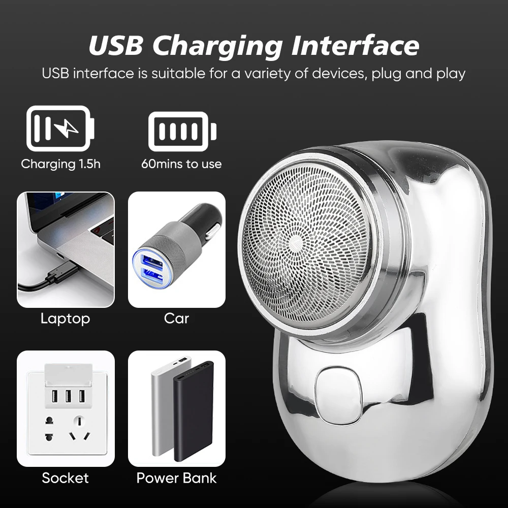 Аккумуляторная бритва с USB