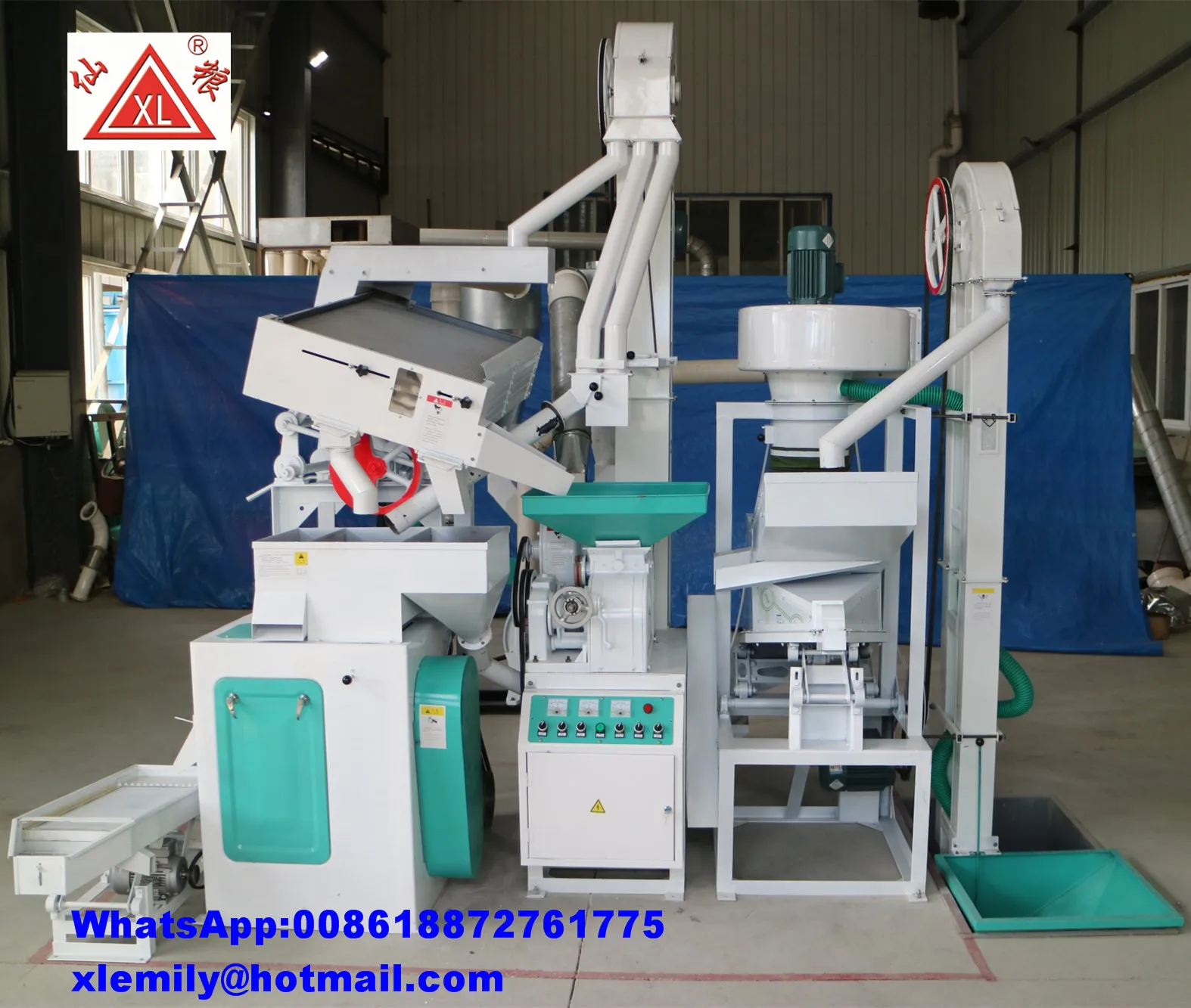 price of 1000 kg per hour  home use small china  rice mill machine rice milling and polishing machine