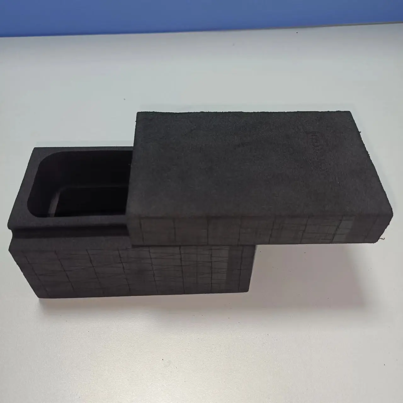 Custom Cut Foam With Die Cut Hole High Density Shockproof Polyethylene Packing Foam For Electronics