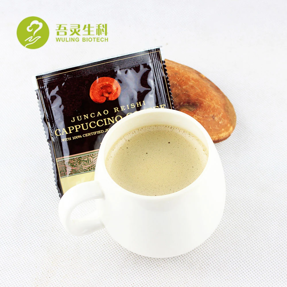
lucidum ganoderma bio herbs coffee health care supplement chocolate private label fitness health instant coffee 