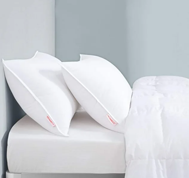 
 Антистатическая гипоаллергенная Роскошная подушка из гусиного пера, дешевая пуховая подушка  