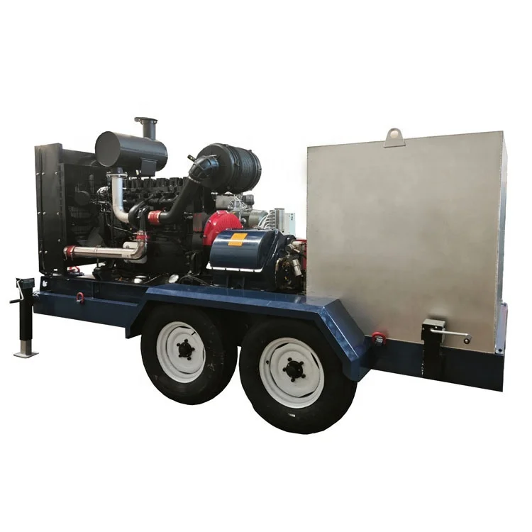 2000bar Water conservancy and hydropower station flushing roughening equipment high pressure cleaner for sale