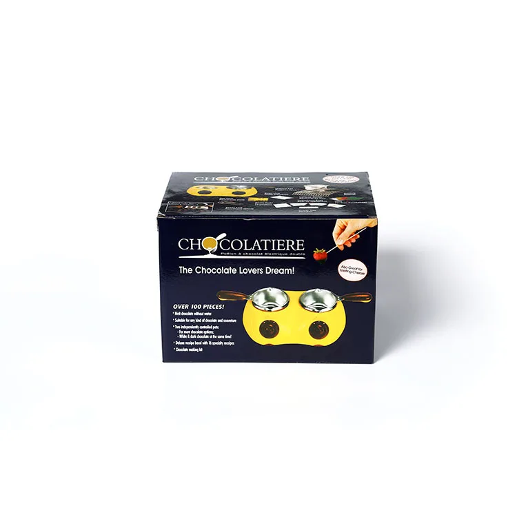 Single Double Pot Electric Chocolate Melting Pot Chocolate Tempering Warmer Hot Chocolate Heating Machine With Shaped Mold