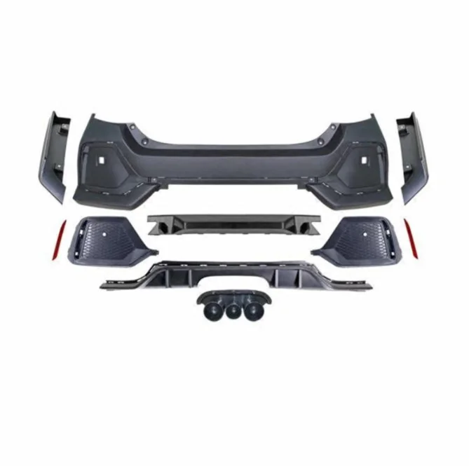Аксессуары Honda Civic автомобильные бамперы комплекты кузовов для FK7 2016-2020 обновленные КОМПЛЕКТЫ КУЗОВОВ FK8 типа