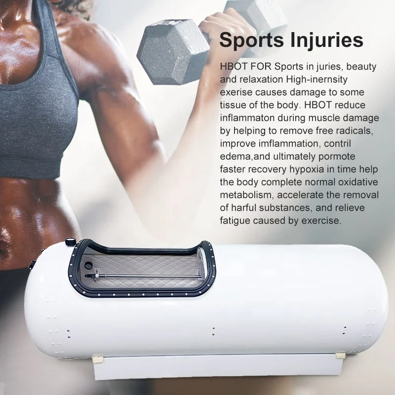 OXYAIR Home Aluminium Alloy 1.5ata Hard Hyperbaric Chamber 2 ata 3 ata Camara Hiperbaricas De Oxigeno Hyperbaric-oxygen-chamber