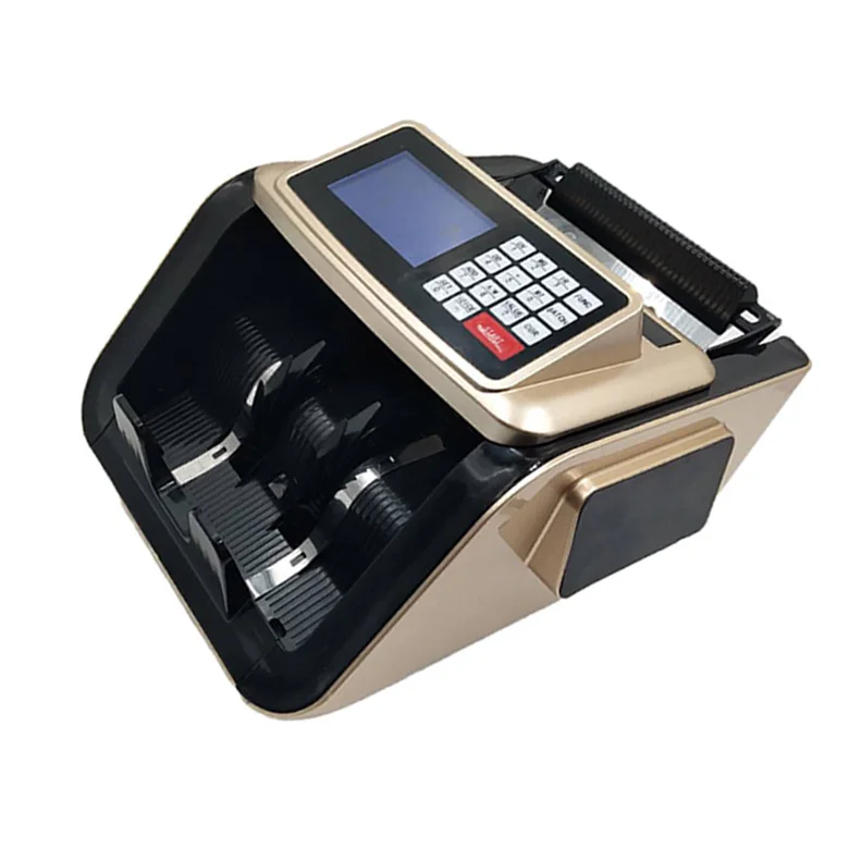 Factory Supply Automatic Clear Lcd Display Batch Self-Examination Voice Money Counting Machine Currency