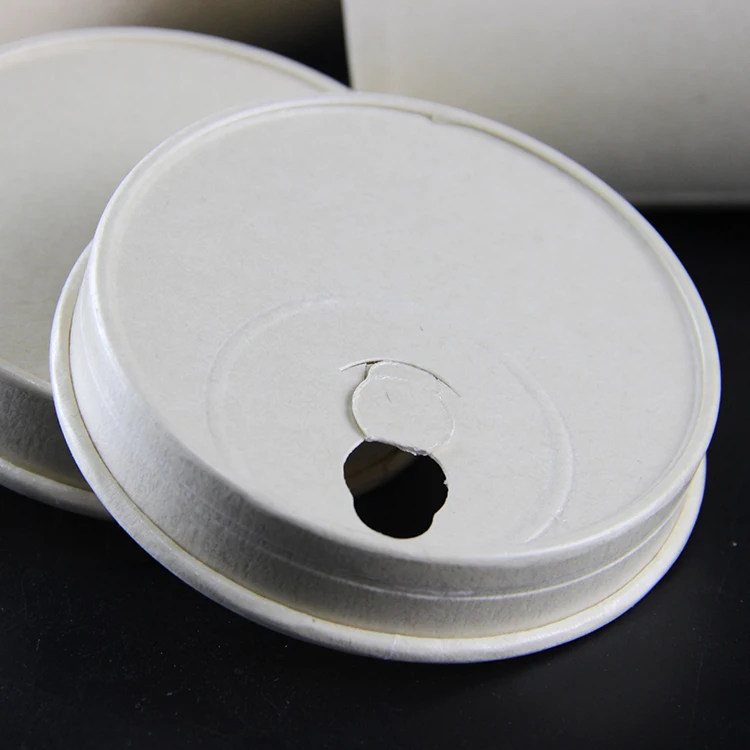 100% биоразлагаемые Биоразлагаемые бумажные стаканчики с полилактидным сахарным тростником, биоразлагаемые