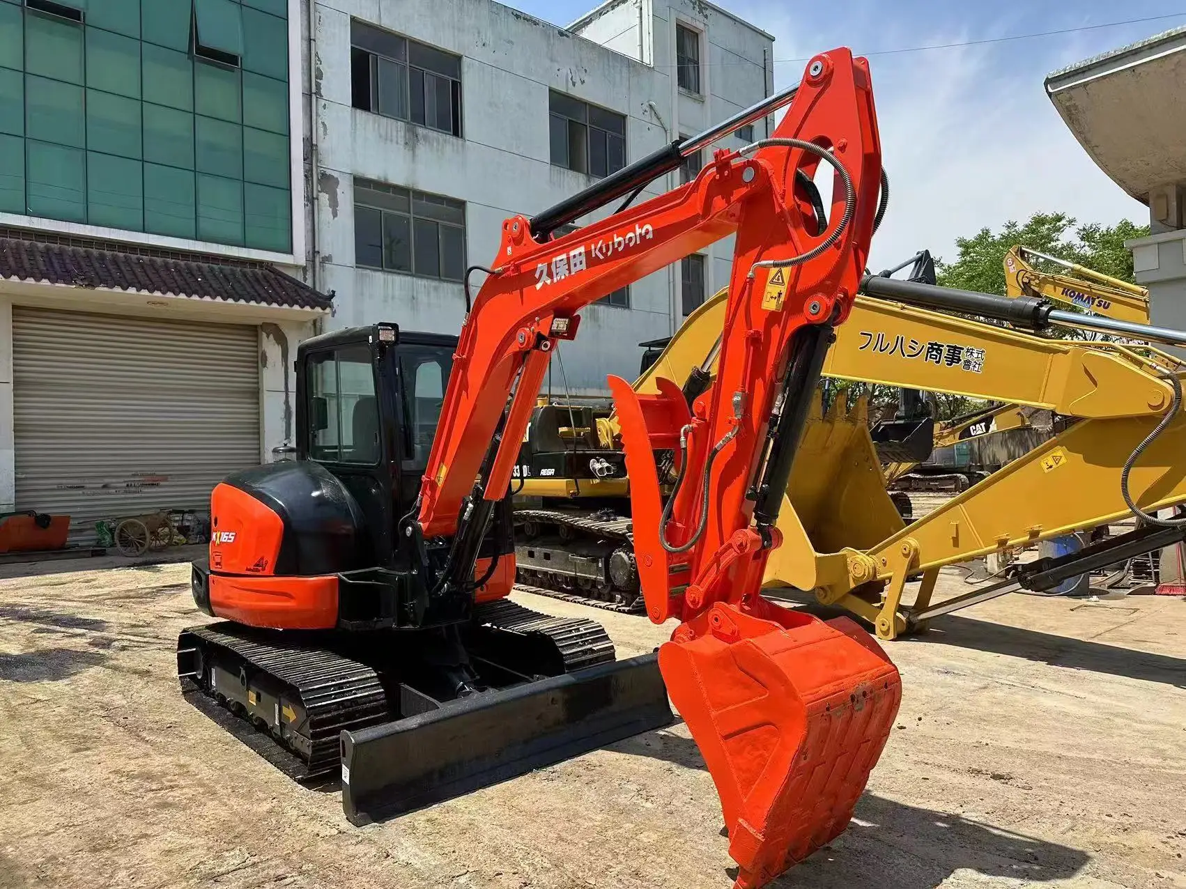 Used Kubota kx165 Mini Excavator Used Skid Loader Low Price Original komatsu pc35 pc40 used excavator for sale canada