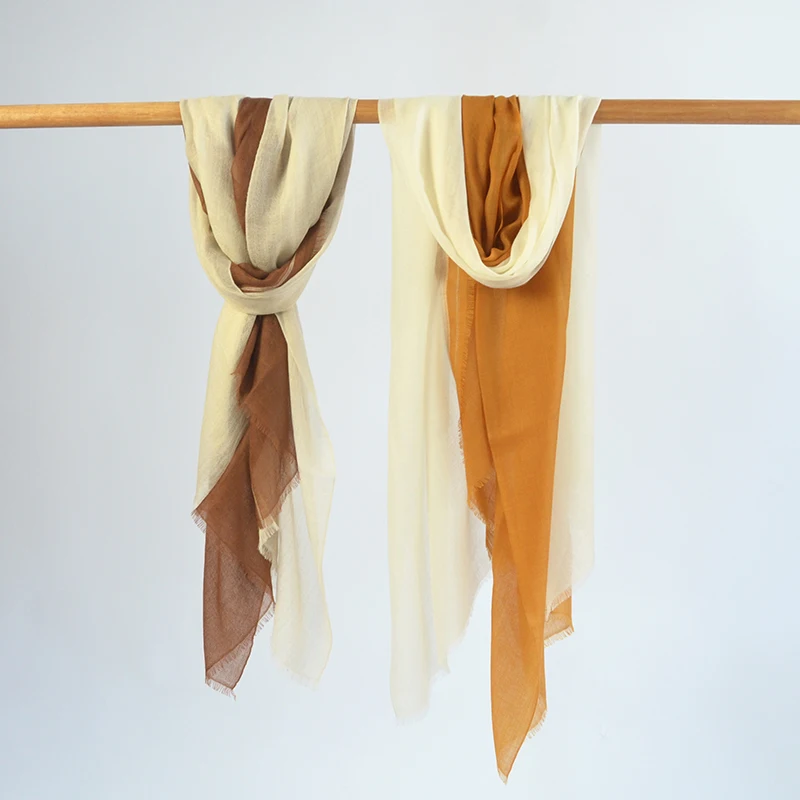 custom thin style luxury winter cashmere scarf shawl women warm solid color cashmere pashmina scarves shawl