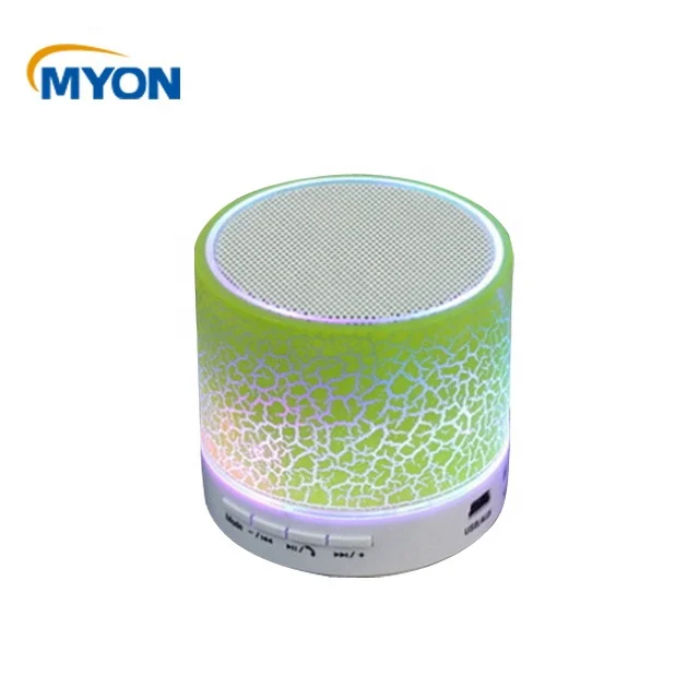  Красочный свет Мини Bluetooth динамик с fm-радио портативный легко носить собой Карманный музыкальный