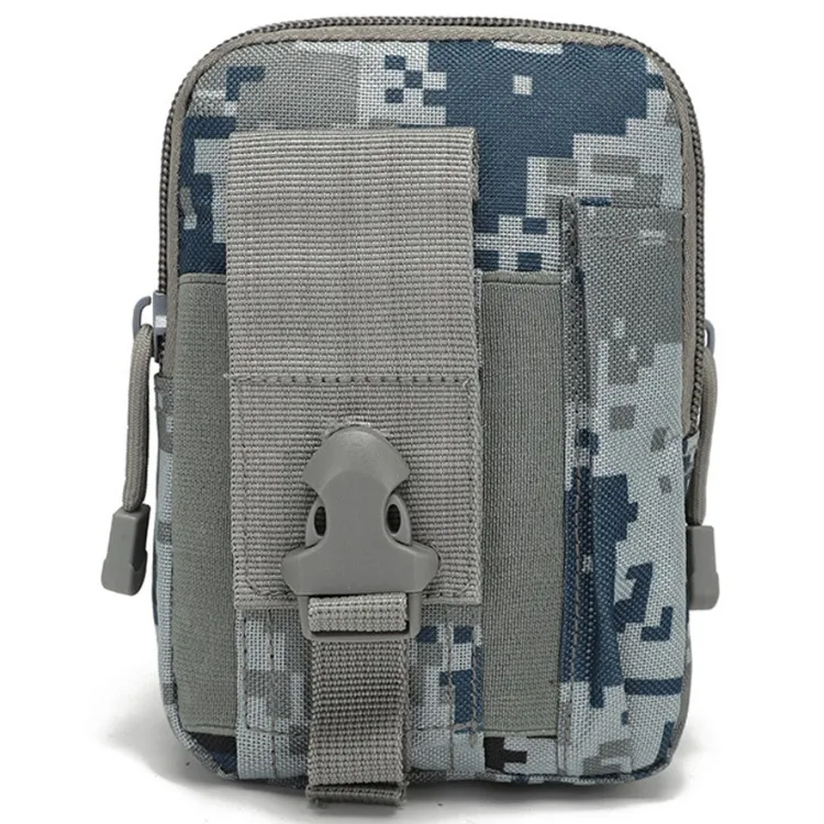 All Black Molle System Camouflage Tactical Pouch Multipurpose Sport Waist Belt Bag Purse Phone Case Outdoor EDC Holster Wallet