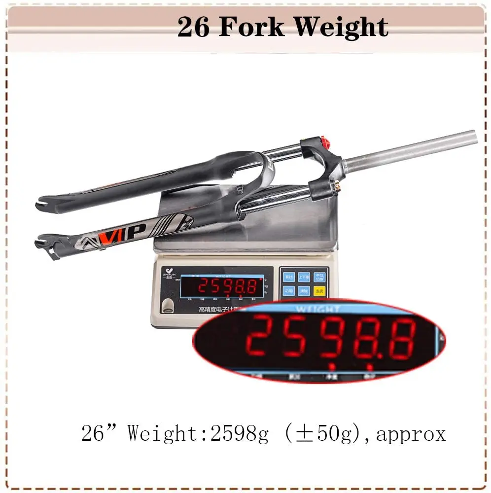 BLJ FF03301 mtb fork fit for mountain bike fat tire electric bike fork mini bike forks