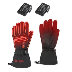 Custom Sports Outdoor Savior Verwarmde Handschoenen UAB Rechargeable Electrical Heater Electric Heated Gloves With Battery