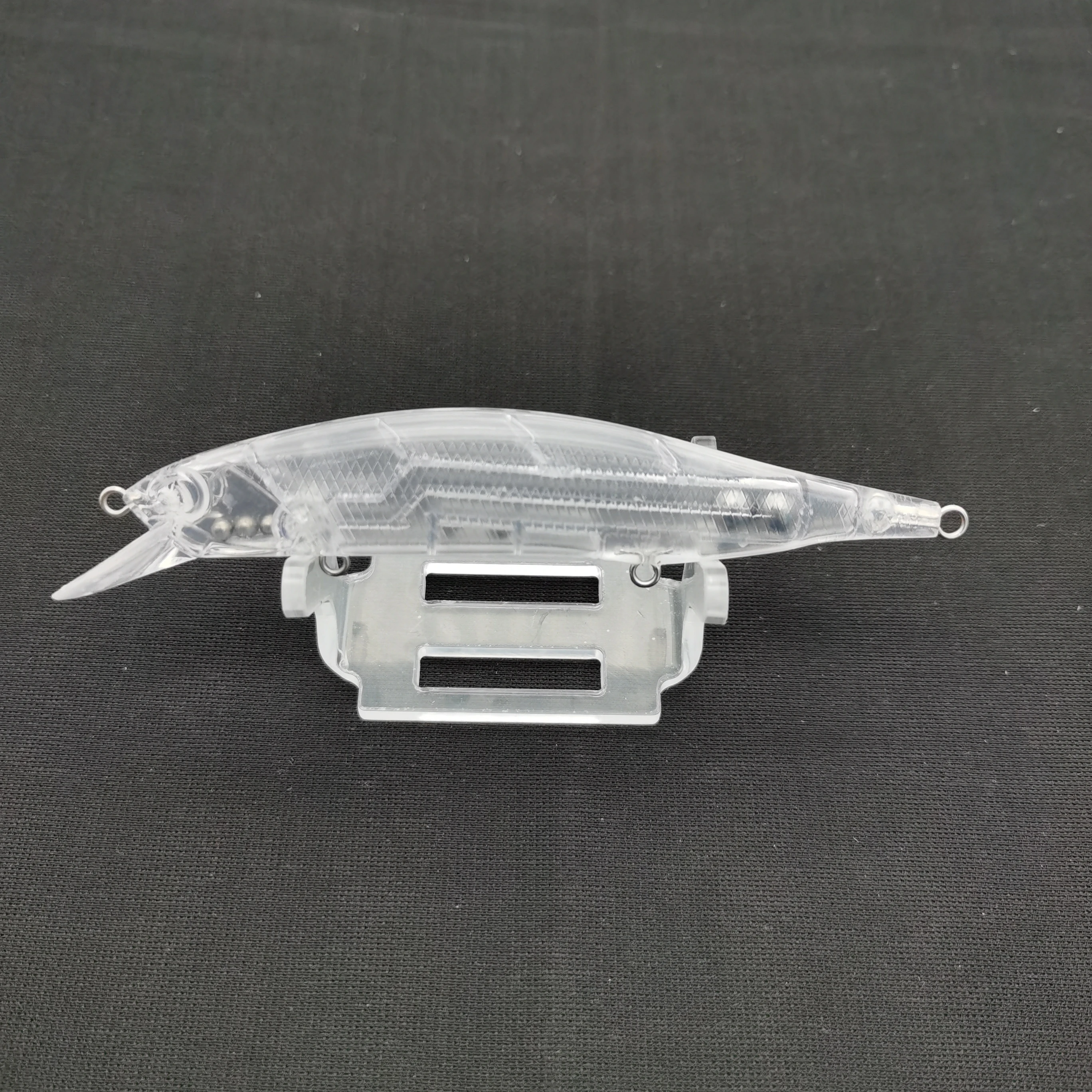 wholesale ABS unpainted minnow fishing blank lure body  125MM 12.64G E340
