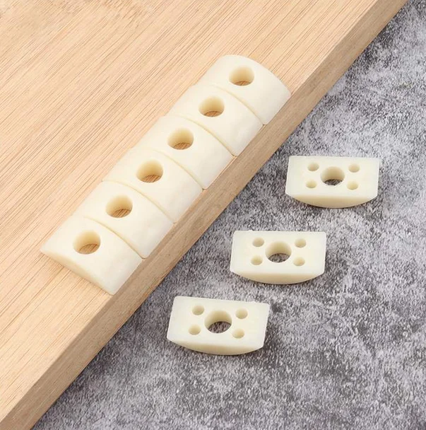 m6m8m10 plastic furniture connector insert hardware half moon Shape round nut Half  Nuts