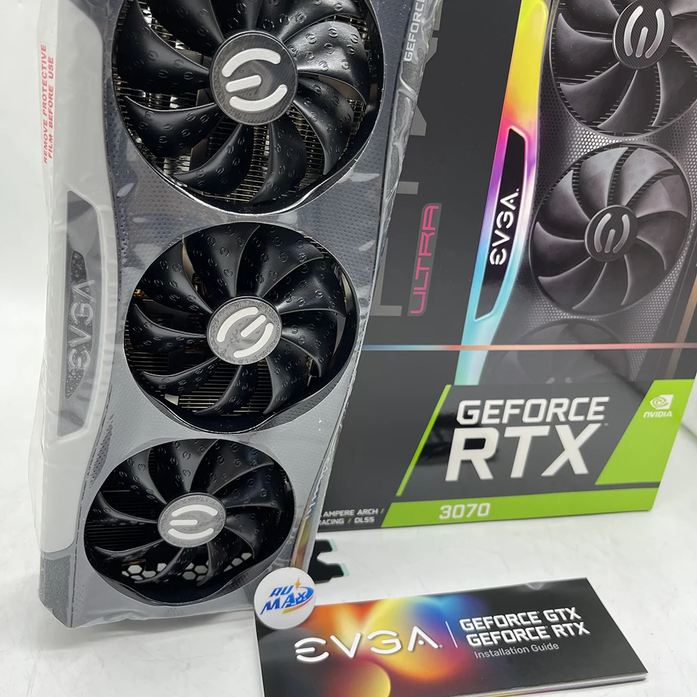 Новая графическая карта Rumax EVGA3070 EVGA RTX 3070 XC3 Gaming 8 Гб GDDR6 iCX3