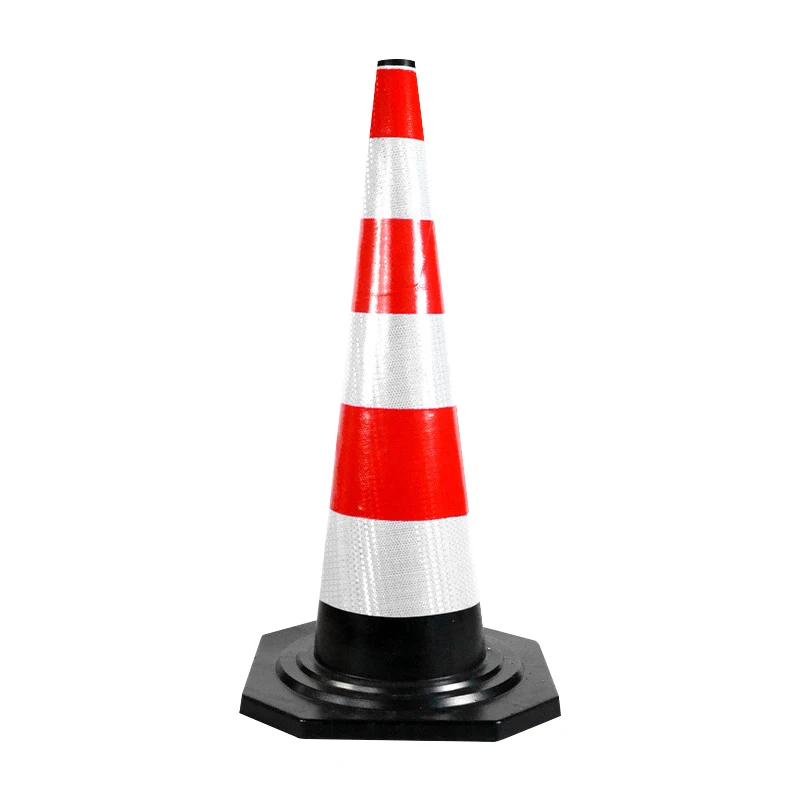 High Reflective 900mm Rubber Safety Road Traffic Warning