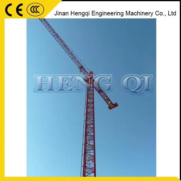 High quality Topless tower crane 25m 40m 50m 60m lifting weight 5T 8T 10T