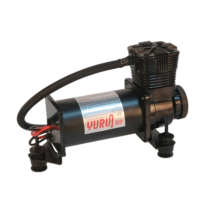 2022  low noise air ride pump 12V  suspension compressor 200 PSI air lift compressor with air filter
