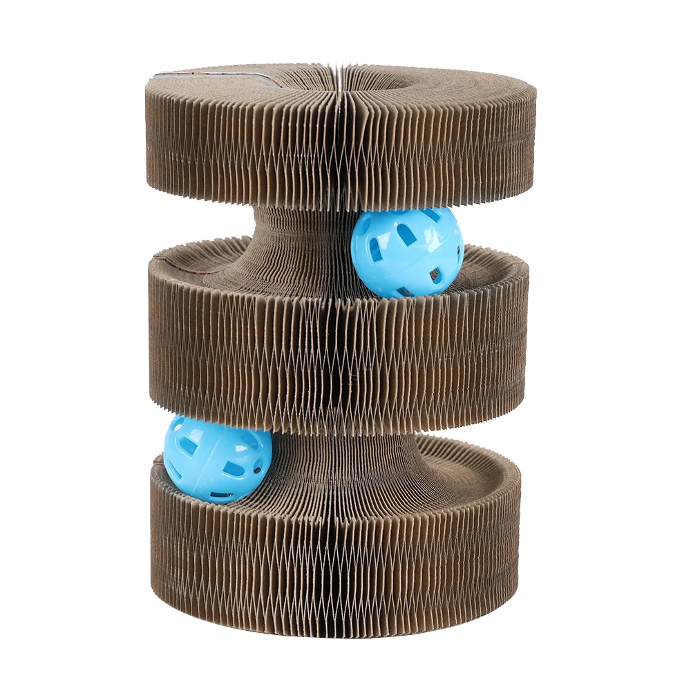 Cat Furniture Arch Bridge Type Cat toy Cardboard Tunnel