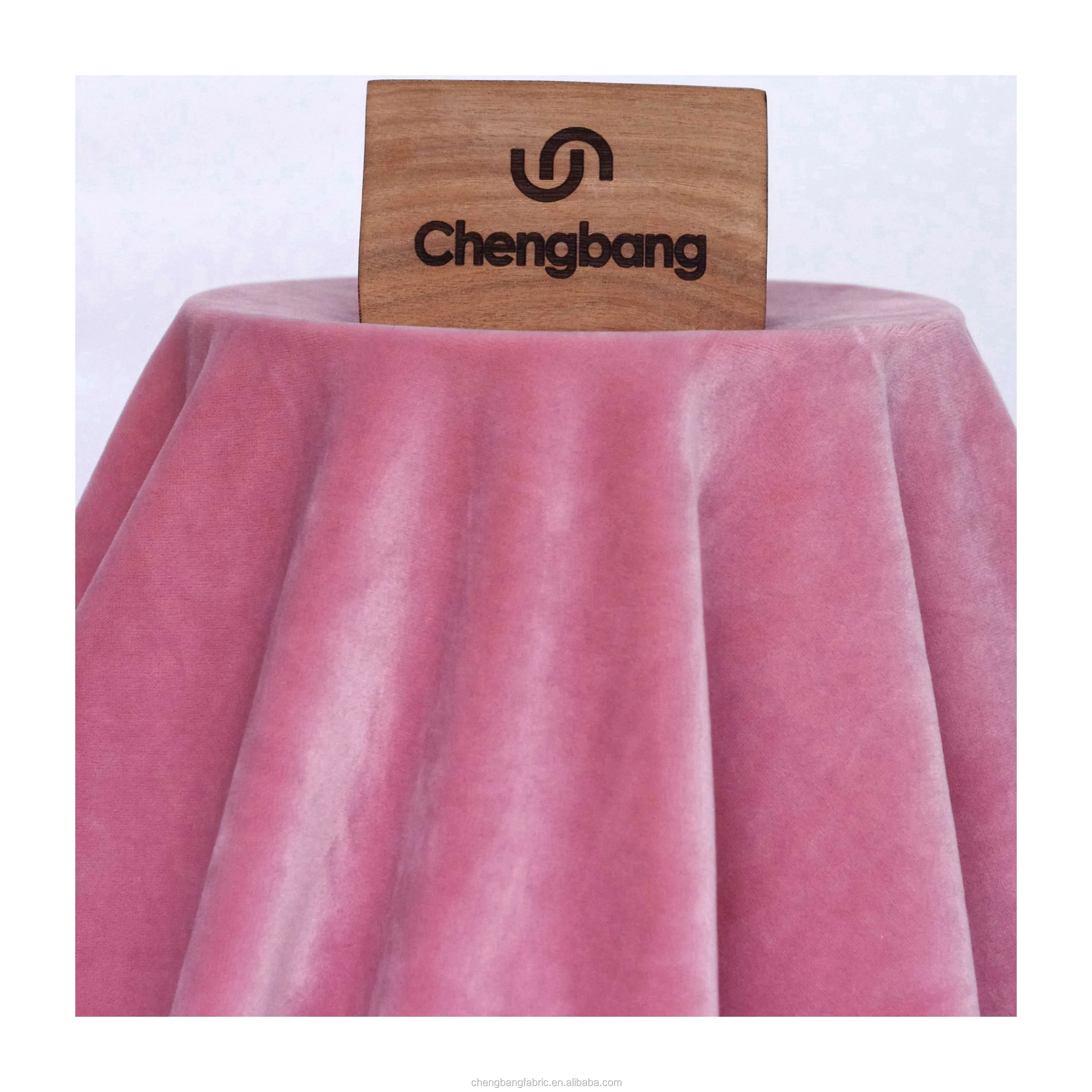 95 polyester 5 spandex super soft soild dyed minky plush fabric super soft school velvet fabric