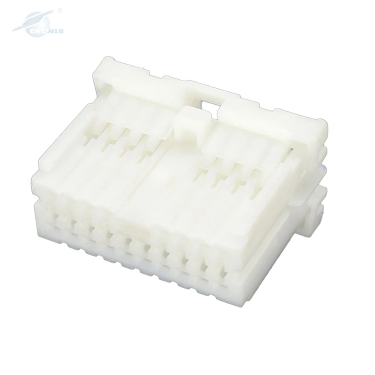 18 Pin Automobile Male Wire harness White Housing tyco Connector 652945