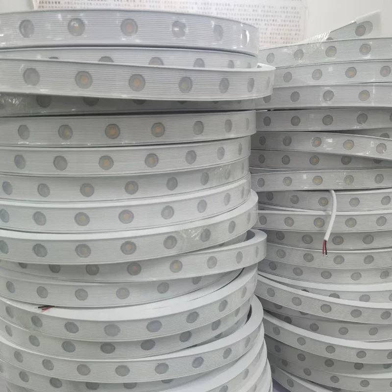 Ready To Ship Flexible Silicon LED Wall Washer IP65 DMX RGB 5 meters Outline Light For Decorative Facade Lighting