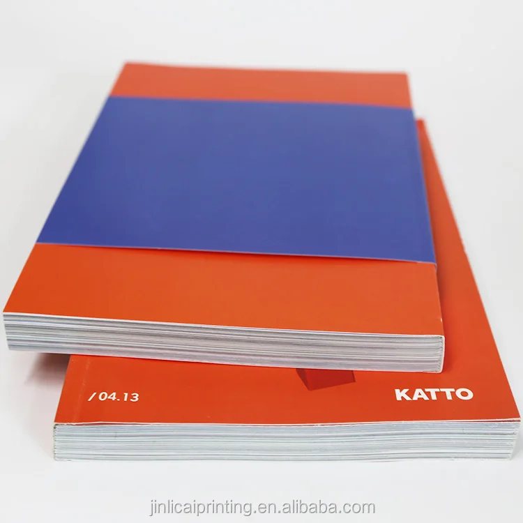 Пользовательский полноцветный каталог журнал книги печать Мягкая обложка