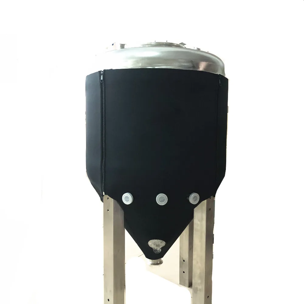 Neoprene  Fermenter Cover Water Bottle with Storage Sleeve Neoprene Insulating Jackets for Stainless Steel Beer Fermenter Tank