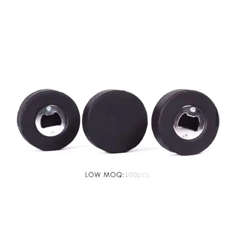 
Special competition OEM custom logo printing rubber ice hockey ice hockey bottle opener ice hockey 