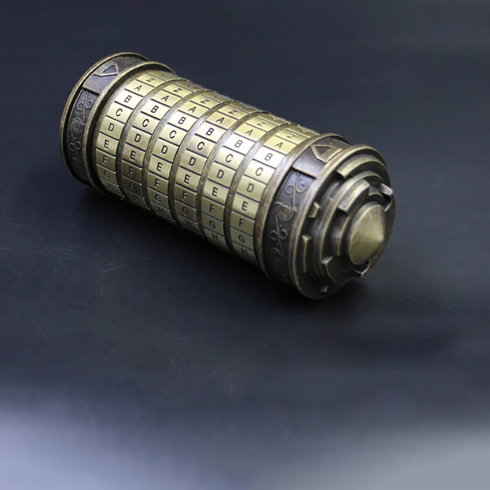 
Educational Toys Metal Cryptex Locks Gift Ideas Code Lock To Marry Lover Escape Chamber Props 